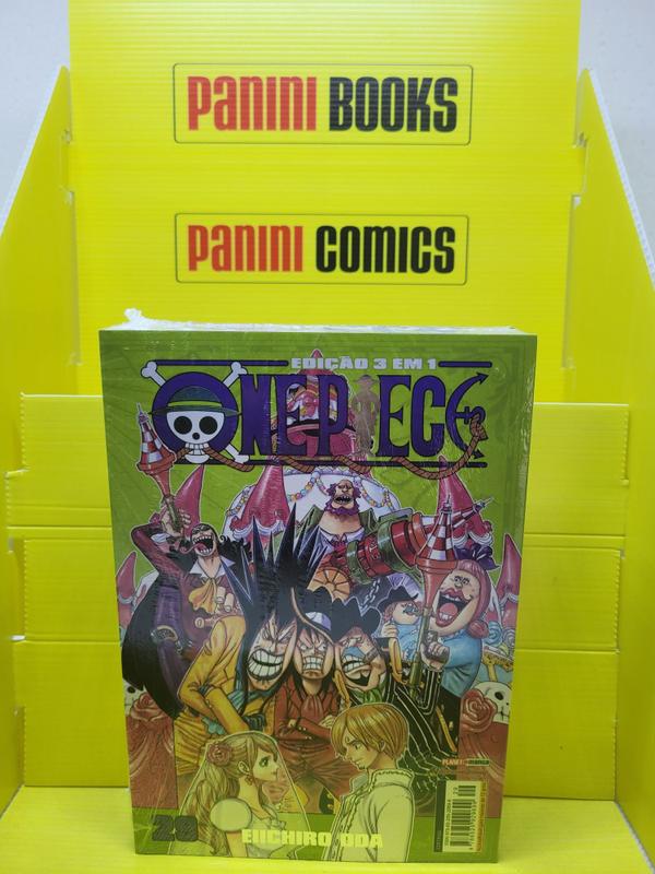 Manga One Piece 3 Em 1 Volume 29, Panini - Mangá - Magazine Luiza
